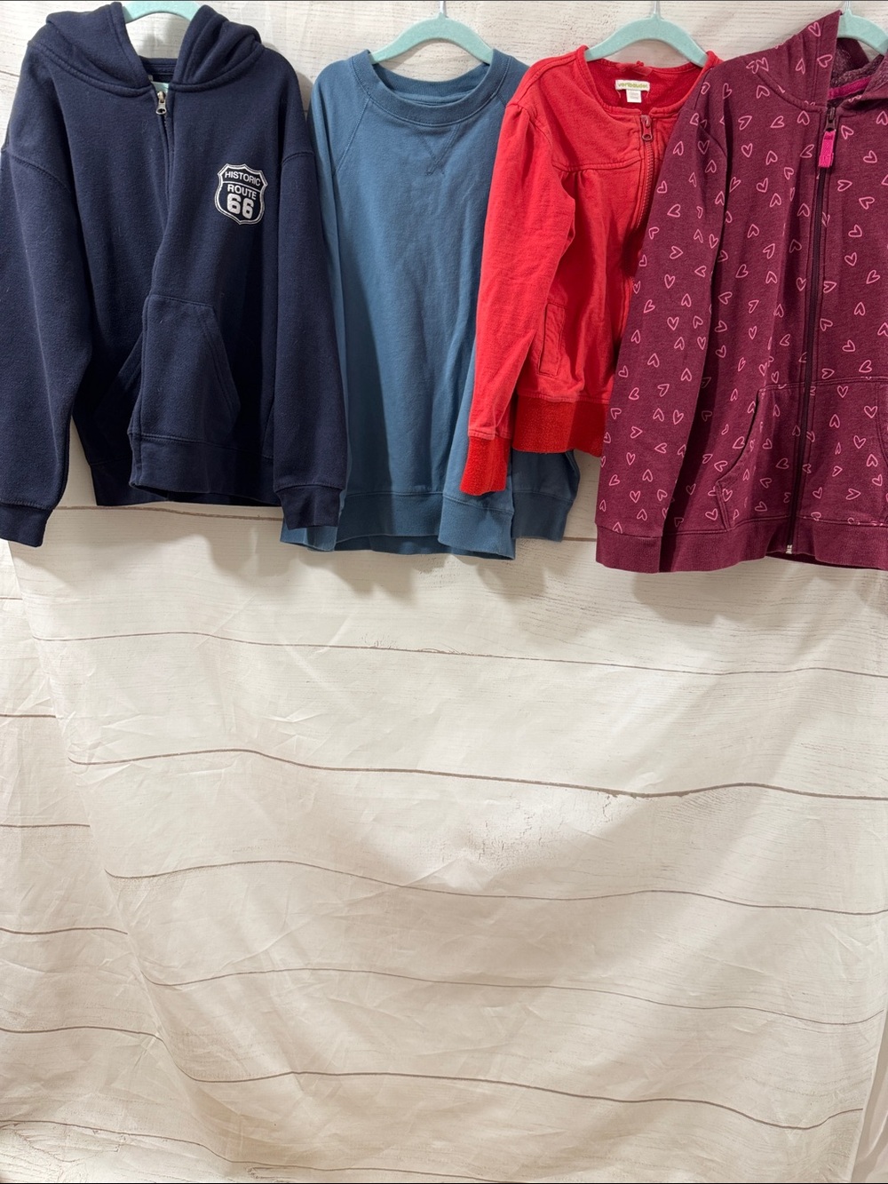 Bundle of 4 sweatshirt hoodies -Kids size 10/12 Cat & Jack-Primary-vertbaudet